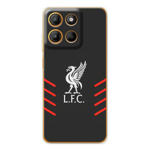 Силиконовые Чехлы принт Футбол на Motorola Edge 60 Fusion – Эмблема Liverpool