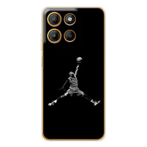 Силиконовый Чехол Nike Air Jordan на Эйдж 60 Фюжин – Джордан