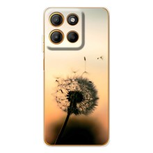 Силіконовий Чохол з кульбабками на Motorola Edge 60 Fusion (Роздмухана кульбабка)