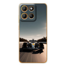 Чехол с прнтом Формула 1 на Motorola Edge 60 Fusion – Болід Ф1