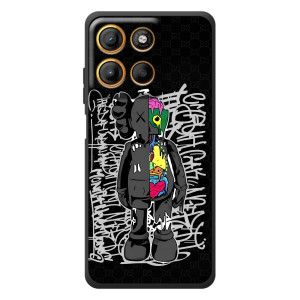 Чехлы для Motorola Edge 60 Neo - Bearbrick Louis Vuitton (PREMIUMPrint)