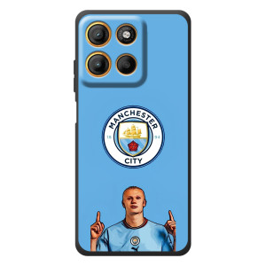Чехлы с принтом для Motorola Edge 60 Neo Футболист – Холанд Манчестер Сити
