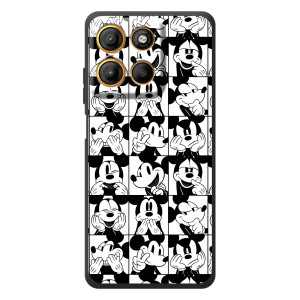 Чехлы с принтом Микки Маус на Motorola Edge 60 Neo (Коллаж Микки Маус)