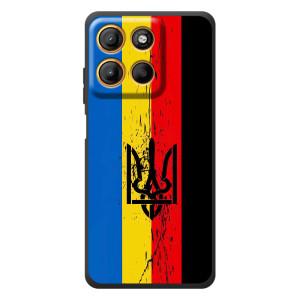Чехлы УПА (Красно-Чёрный) на Motorola Edge 60 Neo – Флаг УПА