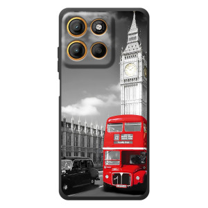 Чехол Биг-Бен на Моротора Эдж 60 Нио – Красный автобус