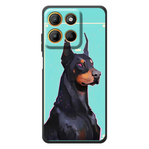 Чехол ДОБЕРМАН для Motorola Edge 60 Neo – Король доберман