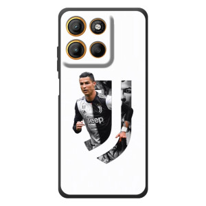 Чехол футболист Роналду для Мотельора Эдж 60 Нео – Роналду в Ювентусе