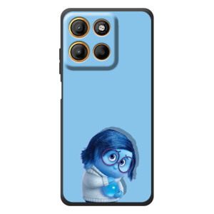 Чехол Головоломка для Motorola Edge 60 Neo - (AlphaPrint) (Печаль)