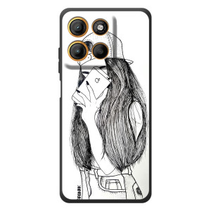 Чехол с печатью для Motorola Edge 60 Neo - (Мода) (AlphaPrint)