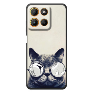Чехол на тематику: Коты для Motorola Edge 60 Neo (Модный кот)
