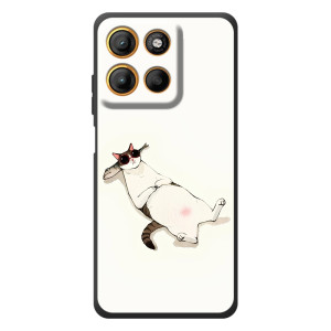 Чехол на тематику: Коты для Motorola Edge 60 Neo (Отдых)