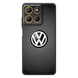 Чехол "Фольксваген" для Motorola Edge 60 Neo – На карбоне