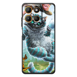 Бампер с изображением Котиков для Моротора Эдж 60 Нио – Чеширский  КОТИК