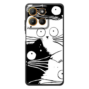 Бампер с изображением Котиков для Моротора Эдж 60 Нио – КОТИКИ