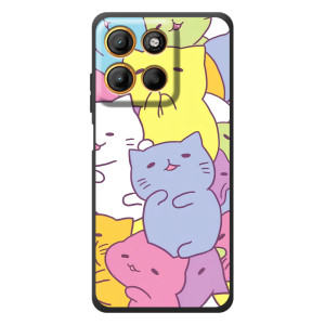 Бампер с изображением Котиков для Моротора Эдж 60 Нио – Милые котики