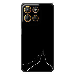 Чохол з картинками на чорному фоні для Motorola Edge 60 Neo – Дорога