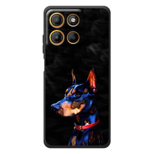 Бампер для Motorola Edge 60 Neo с картинкой "Песики" (Собака Мопс)