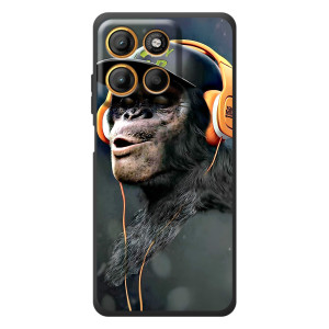 Чехол с Обезьянами Motorola Edge 60 Neo - (AlphaPrint)