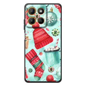 Чехол Санта Клаус для Motorola Edge 60 Neo (Одежда)