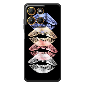 Чехол Стильные девушки на Motorola Edge 60 Neo – Губы