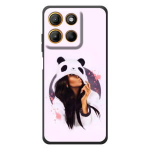 Чехол Стильные девушки на Motorola Edge 60 Neo – В пижаме