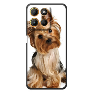 Чехол (ТПУ) Милые собачки для Motorola Edge 60 Neo (Собака Терьер)