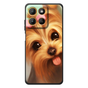 Чехол (ТПУ) Милые собачки для Motorola Edge 60 Neo (Йоршенский терьер)