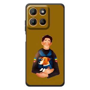 Чехол с принтом для Motorola Edge 60 Neo (ЗСУ Патрон)