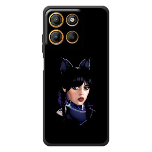 Чехлы Венсдей на Motorola Edge 60 Neo Уэнсдей (AlphaPrint)