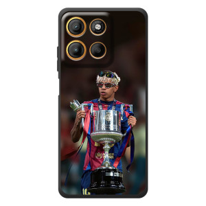 Чехол с футболистом Ламин Ямаль Motorola Edge 60 Neo