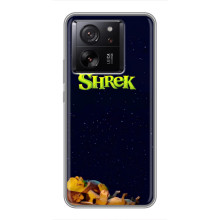 Чехол с мультфильмом Шрек на Motorola Edge 60 Neo – Шрек лого