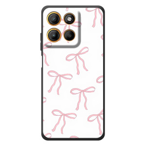 Чехол с бантиками на Мотельора Эдж 60 Нео