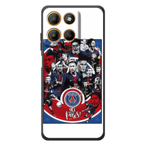 Чехол с картинкой ФК ПСЖ на Мотельора Эдж 60 Нео – Игроки ПСЖ