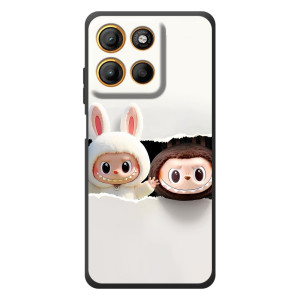 Чехол с Лабубу на Motorola Edge 60 Neo