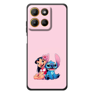 Чохол з принтом Стіч на Motorola Edge 60 Neo