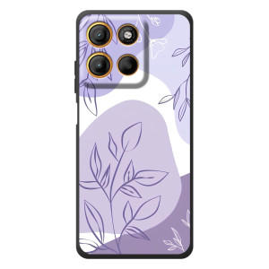 Силконовий чохол з принтом в квітах на Motorola Edge 60 Neo