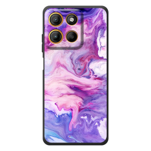 Чехлы с тематикой "Мрамор" на Моротора Эдж 60 Нио – Фиолетовый мрамор