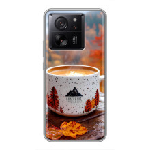 Чехол с уникальным дизайном «Осень с кофе» для Motorola Edge 60 Neo – Кофе на природе