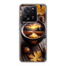 Чехол с уникальным дизайном «Осень с кофе» для Motorola Edge 60 Neo – Тёмный кофе