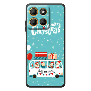Силиконовый бампер на рождество для Motorola Edge 60 Neo (Рождественское настроение)