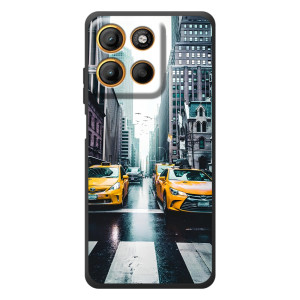 Силиконовый бампер (Работники) на Motorola Edge 60 Neo – Такси
