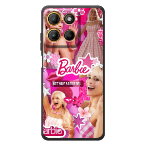 Силиконовый Чехол Барби Фильм на Motorola Edge 60 Neo (Барби)