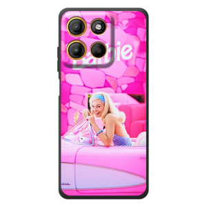 Силиконовый Чехол Барби Фильм на Motorola Edge 60 Neo (Зставка)