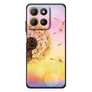 Силиконовый Чехол с одуванчиками на Motorola Edge 60 Neo