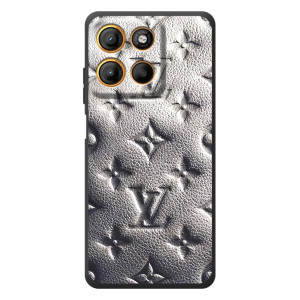 Текстурный Чехол Louis Vuitton для Моротора Эдж 60 Нио (Бежевый ЛВ)
