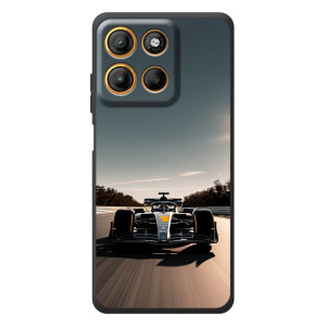 Чехол с прнтом Формула 1 на Motorola Edge 60 Neo – Болід Ф1
