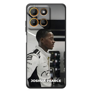 Чехол с прнтом Формула 1 на Motorola Edge 60 Neo – Джошуа Пірс