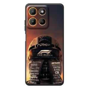 Чехол с прнтом Формула 1 на Motorola Edge 60 Neo