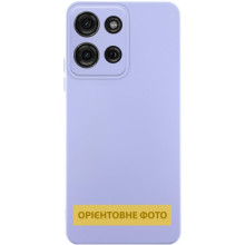 Чехол Silicone Cover Lakshmi Full Camera (AA) для Motorola Edge 60 Pro – Сиреневый