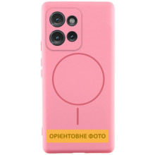 Чехол Silicone Cover Lakshmi Full Camera (AA) with MagFit для Motorola Edge 60 Pro – Розовый